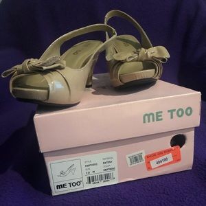 Nude Patent Leather Heels